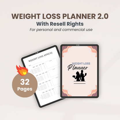 Weight Loss Planner Template 2.0