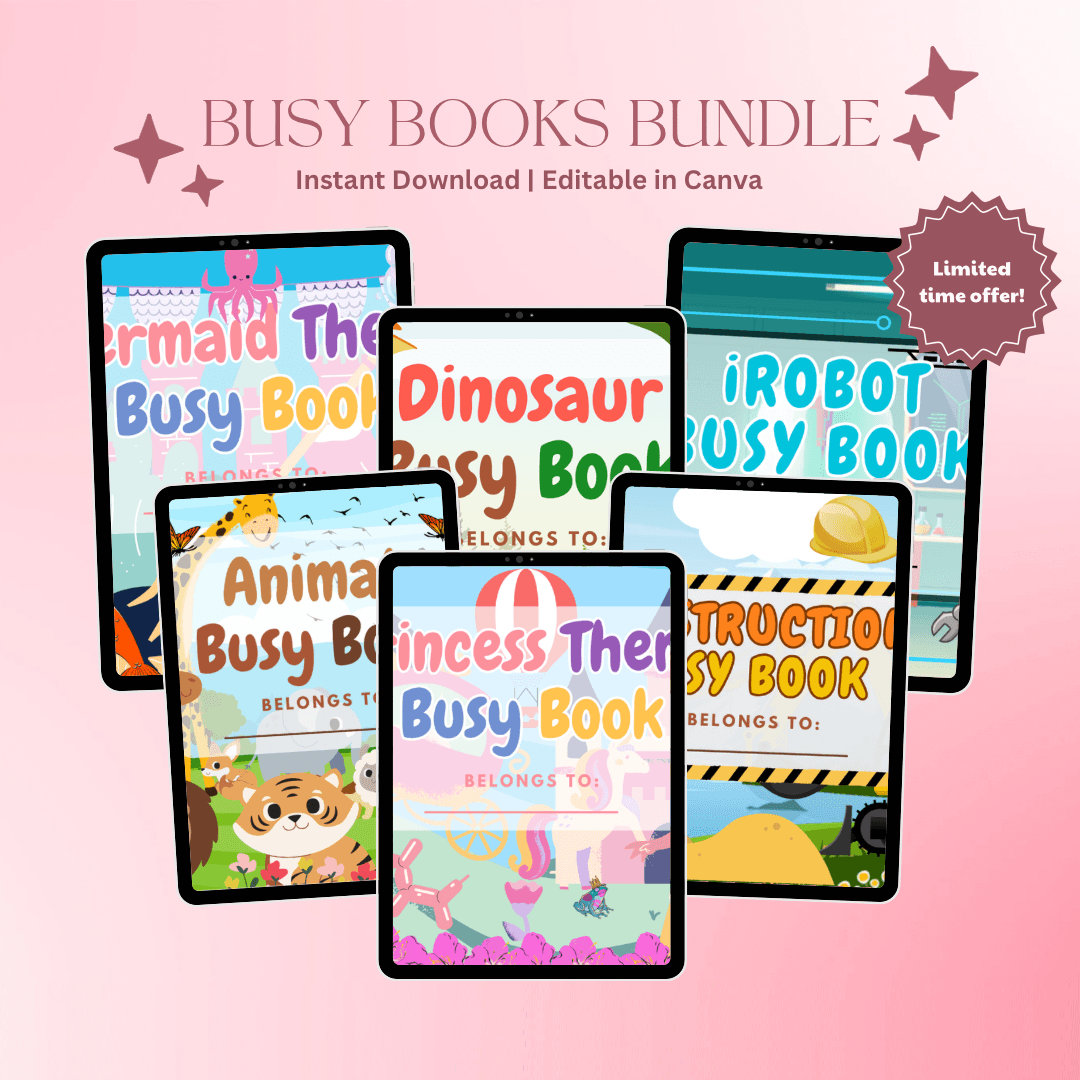 Busy Books Bundle of 6