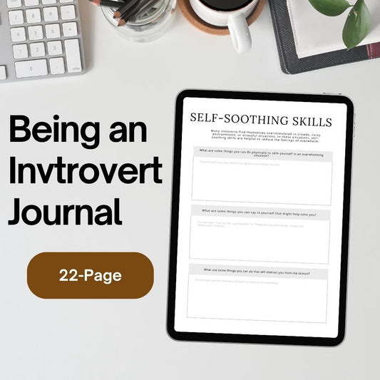 Being an Introvert Journal Template