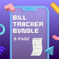 Bill Tracker Bundle Template