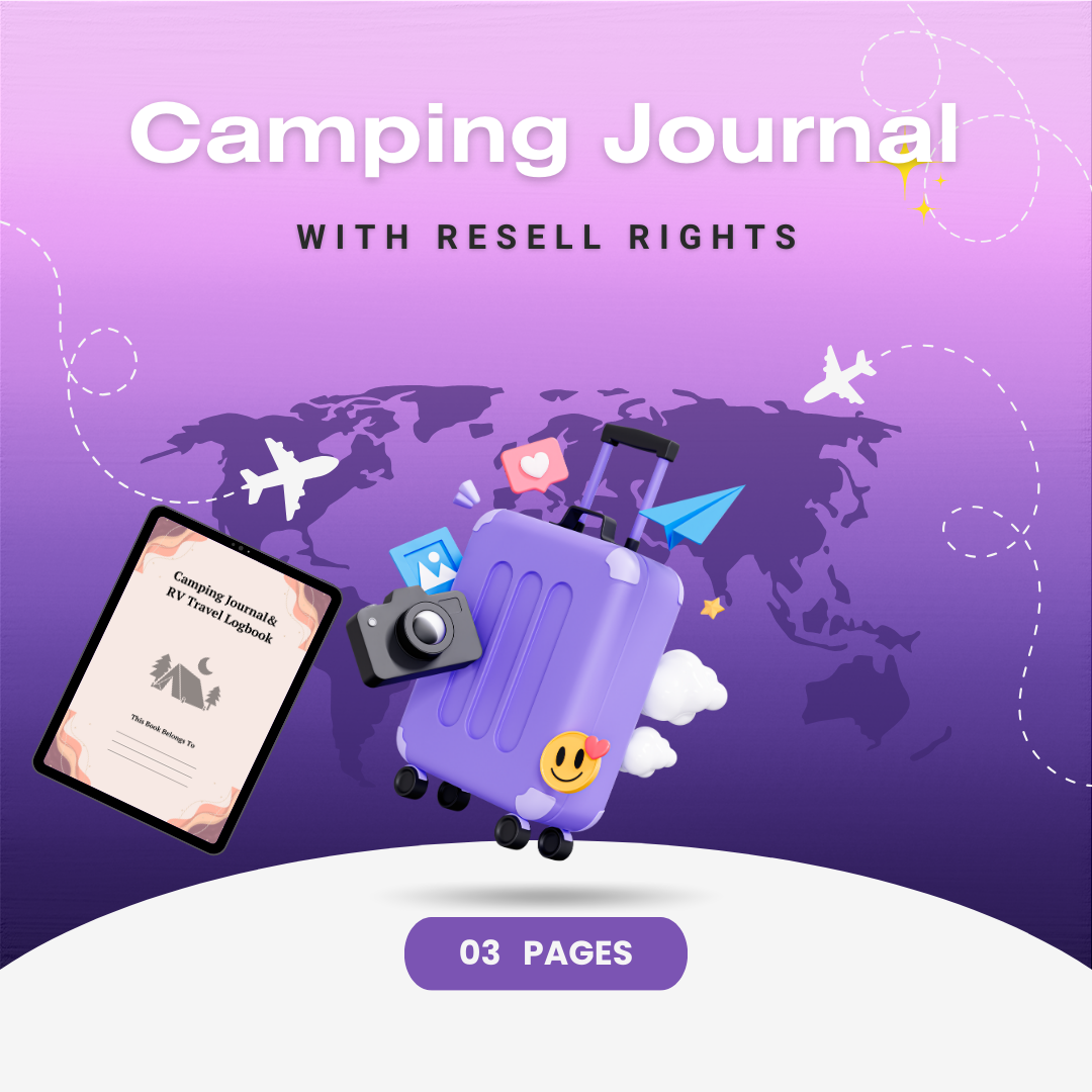 Camping Journal & RV Travel Logbook Template