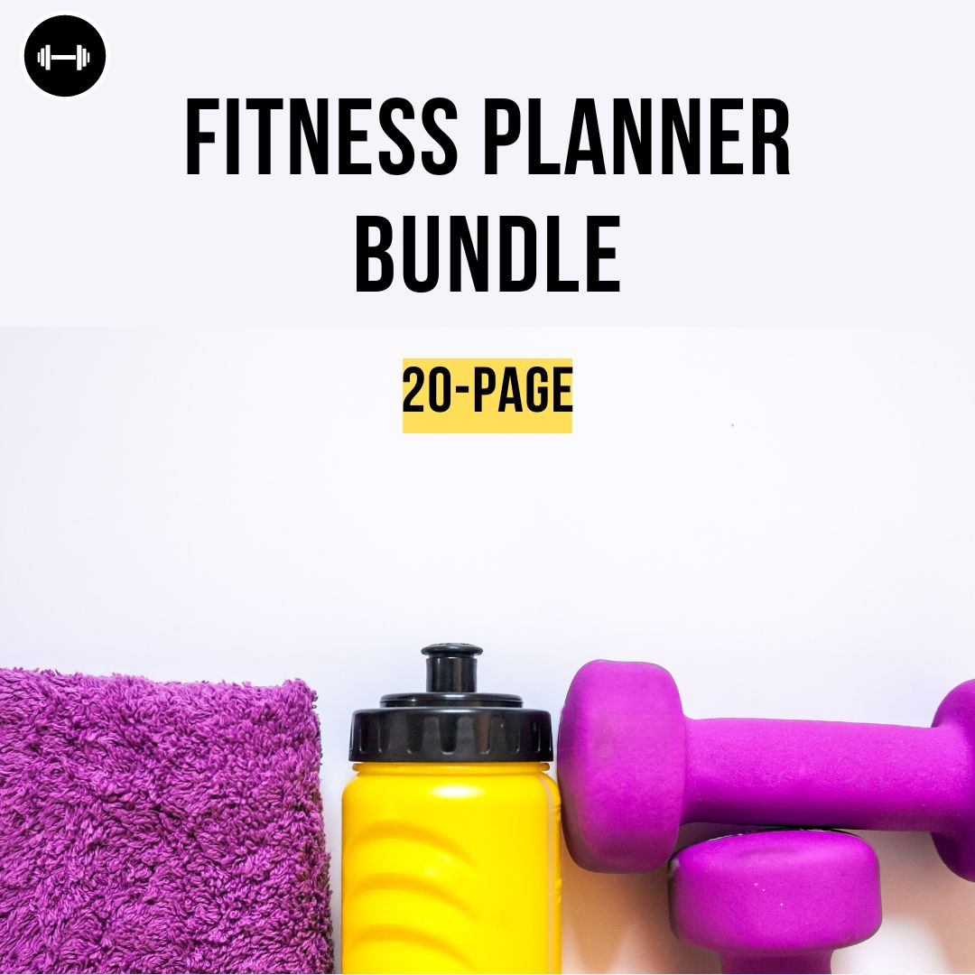 Fitness Planner Bundle Templates