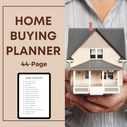 Home Buying Planner Template