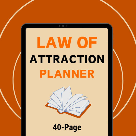 Law of Attraction Planner Template