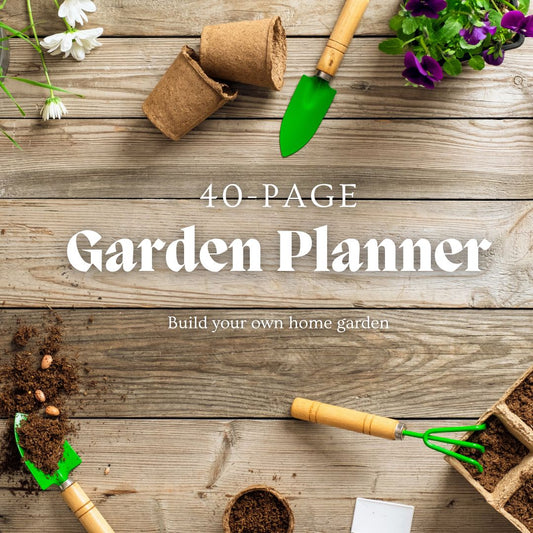 Garden planner template