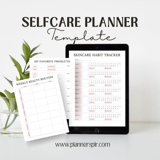 Self Care Planner 